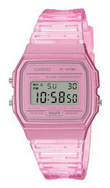 EAN 4549526261091 - Casio F-91WS-4 Reloj de pulsera Cuarzo Transparente, Rosa imagen 1