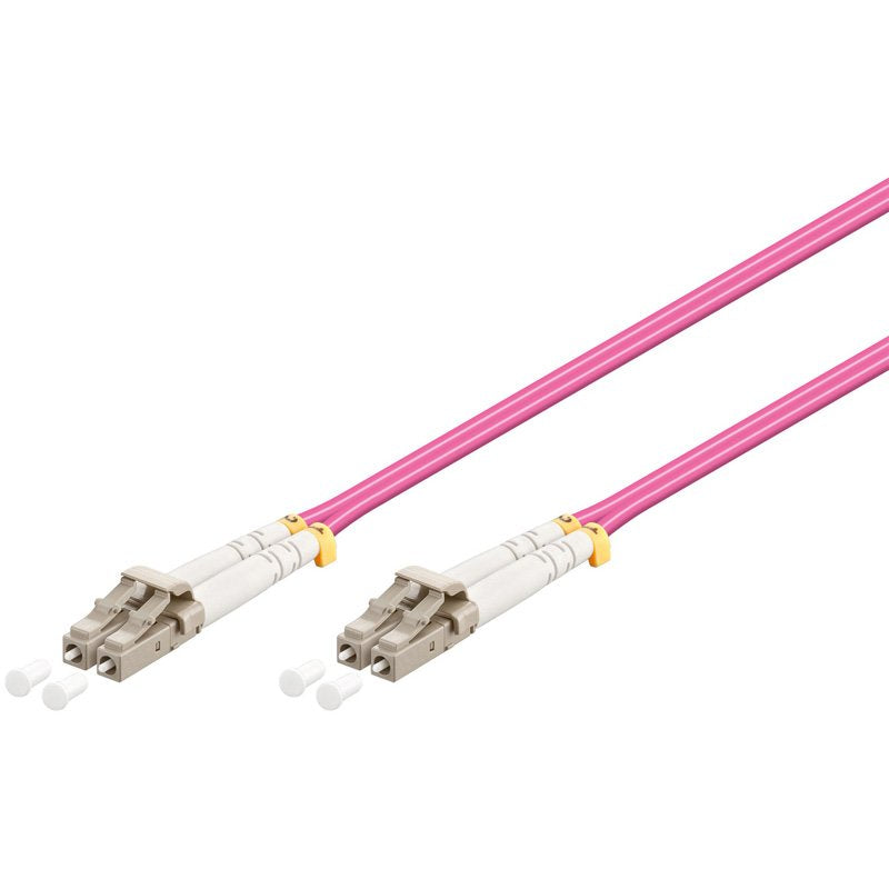 Goobay 95934 Cable De Fibra Optica 1 M Lc Rosa