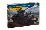 EAN 8001283065290 - Italeri M4A3E8 Sherman "FURY" Tank model Kit de montaje 1:35 imagen 1