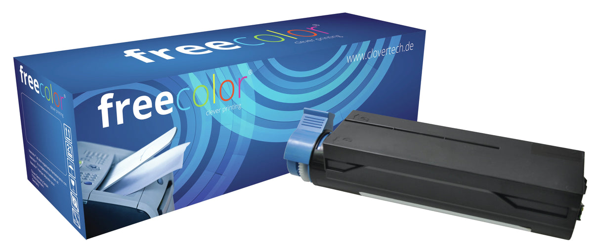 Freecolor Toner Oki Mb461 Black 44574802 Compatible