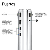 EAN 0821844699676 - HP OmniBook 3 Laptop Next Gen AI 16-bz0004nsx Copilot+ PC Snapdragon Portátil 40,6 cm (16") 2K 16 GB LPDD imagen 5