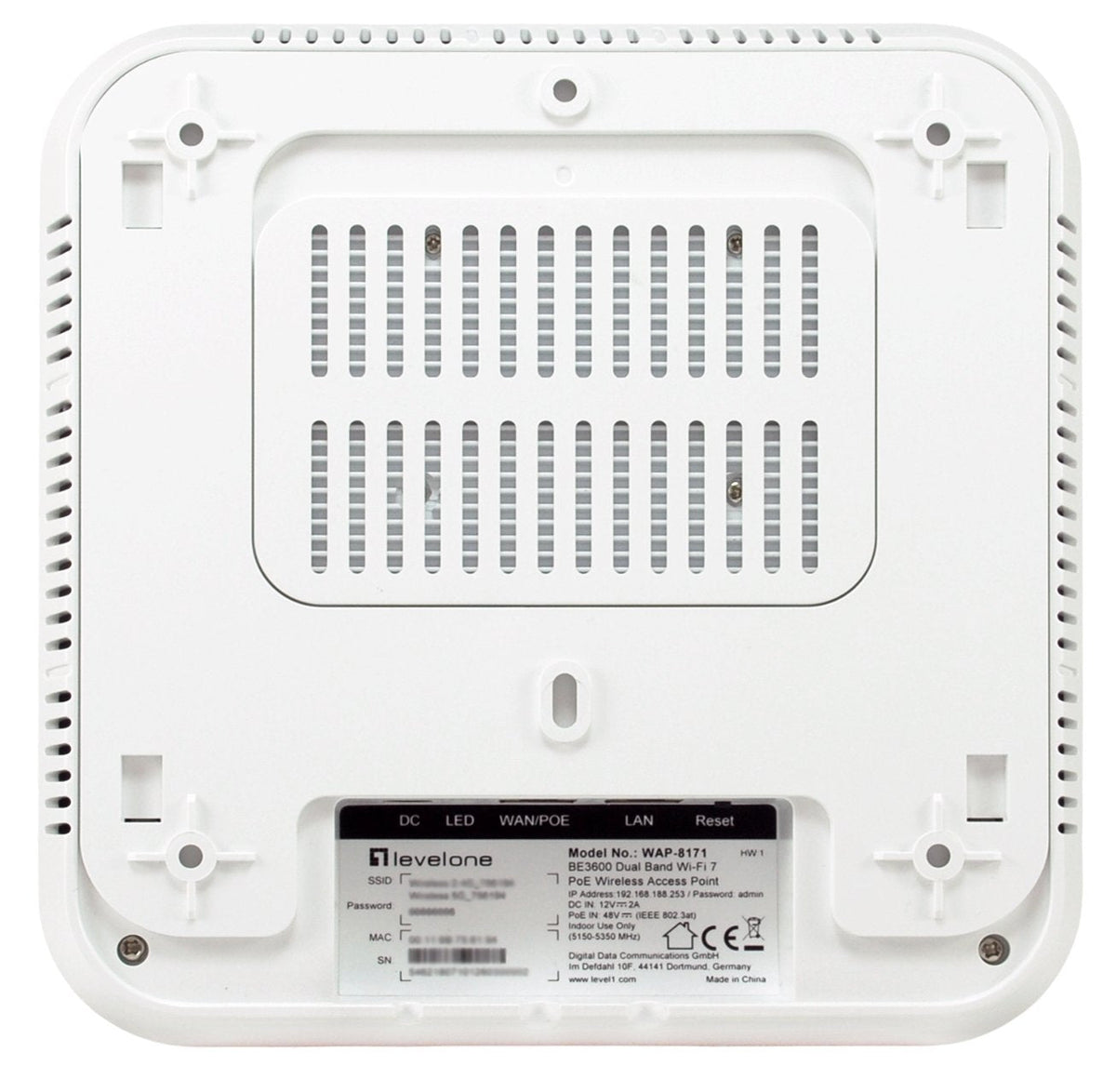 Levelone Poe Extender Dualband 1xrj45 1xgbe-Wan/Poe/1xlan Ws