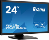 Monitor  Iiyama Prolite T2452msc-B1ag (23.8") 1920 X 1080 Pixeles Full Hd Led Pantalla Táctil Negro