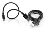 Verbatim Micro Usb -> Usb B 1x 100cm, 1x 30cm Negro