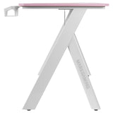 Mesa Gaming Mars Gaming Mgd100rgb 100 X 60 X 74cm Rosa