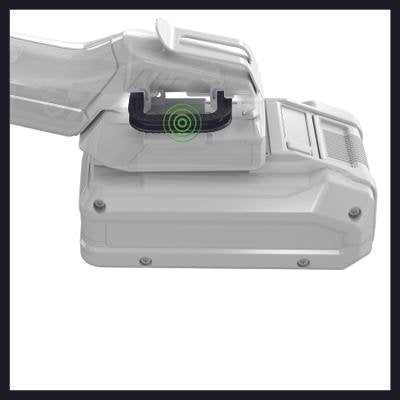 Sierra De Podar Inalámbrica Einhell Ge-Gs 18/150 Li-Solo, 18 Voltios (Rojo/Negro, Sin Batería Ni Cargador