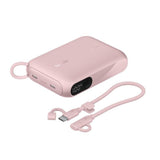 Belkin Powerbank Mit Display 20w 10.000mah Usb-C Rosa  Bpb027hqpk