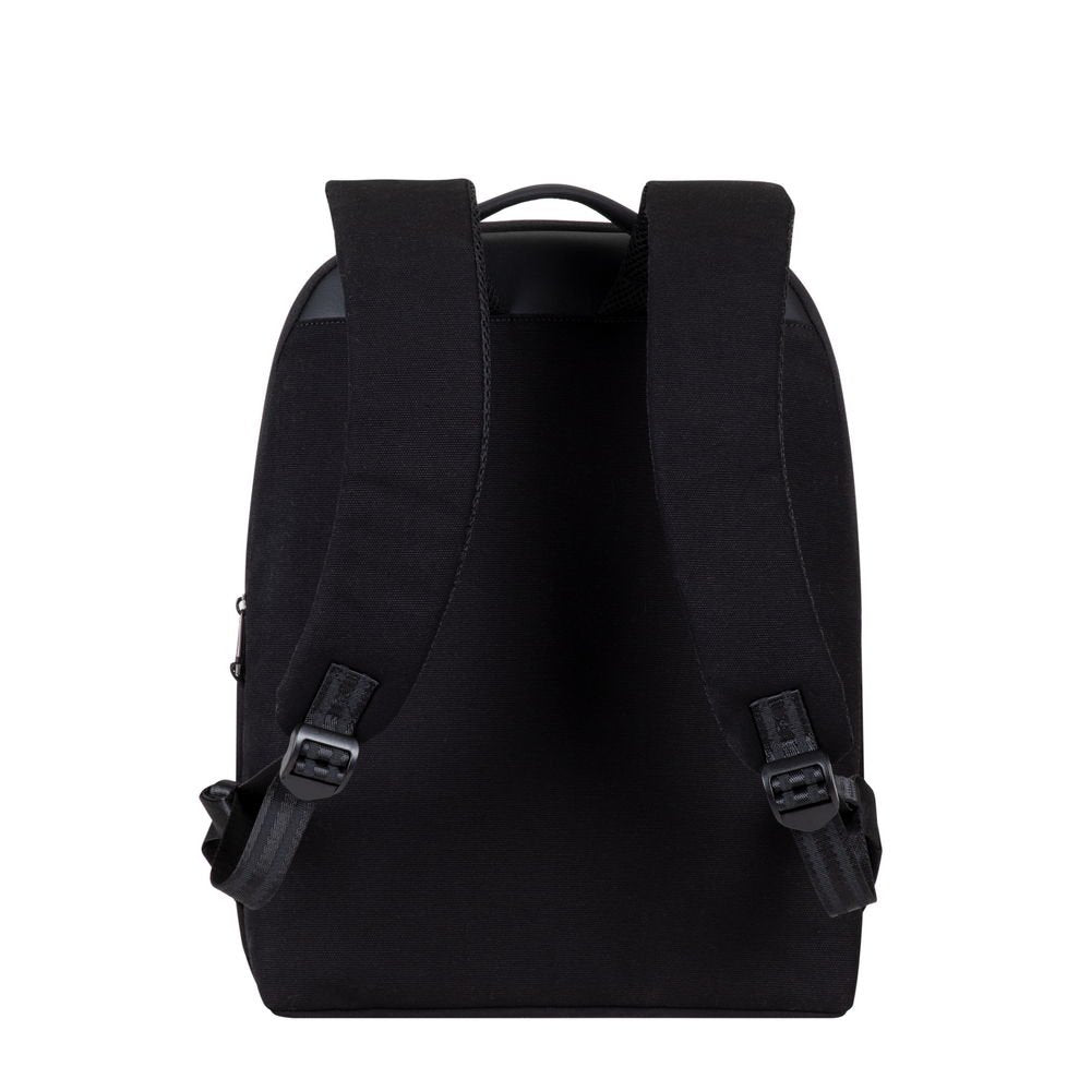 Mochila Riva Canvas Urban Para Portátil (14")  Negro 8524