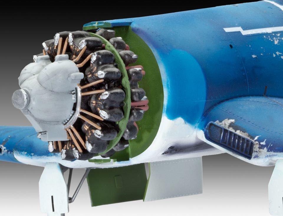 Model Plastikowy Samolot Vought F4 U-1a Corsair