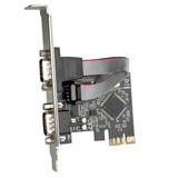 Pci-Express-Tarjeta Serie Rs232 D-Sub 9 2 Ports
