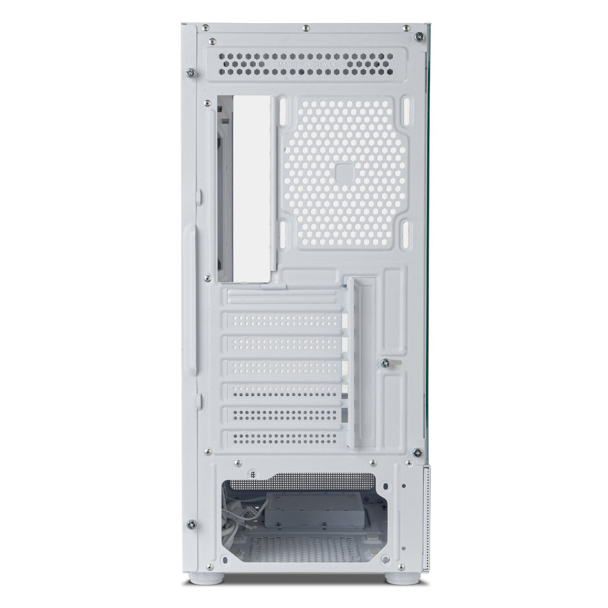 EAN 8436587974632 - NOX Hummer NXHUMMERVSNWH carcasa de ordenador Midi Tower Blanco imagen 4