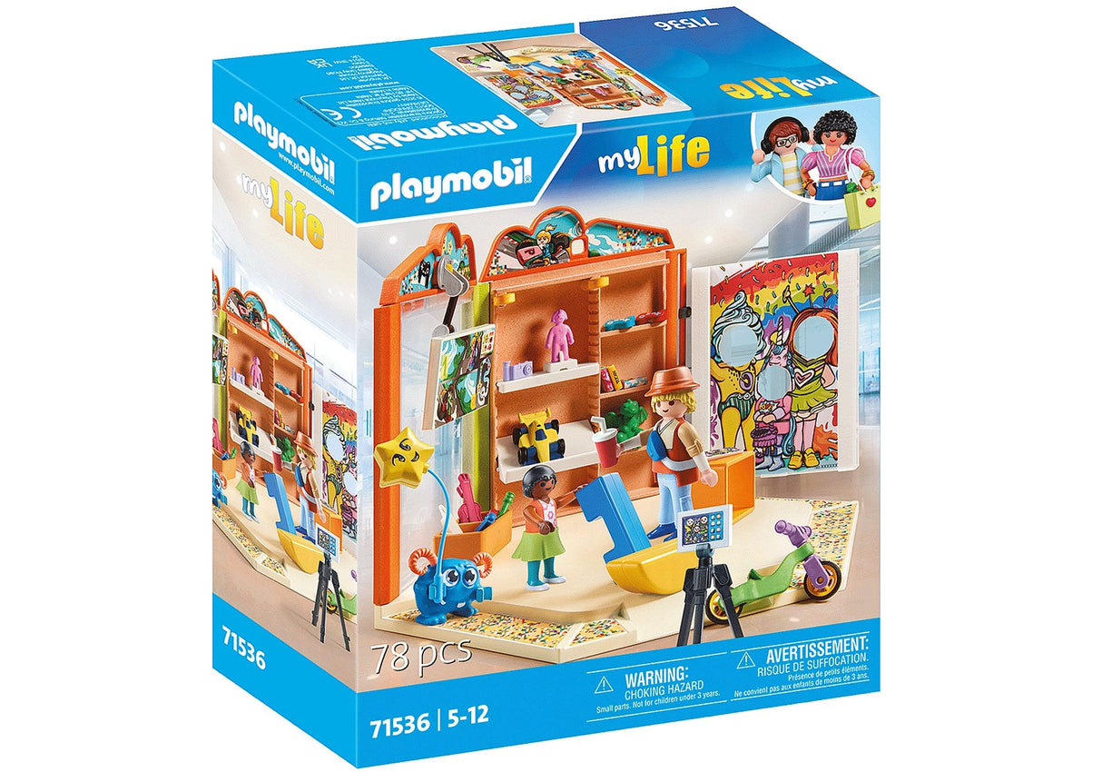 Playmobil 71536 Mylife Juguetería, Juguetes De Construcción 71536