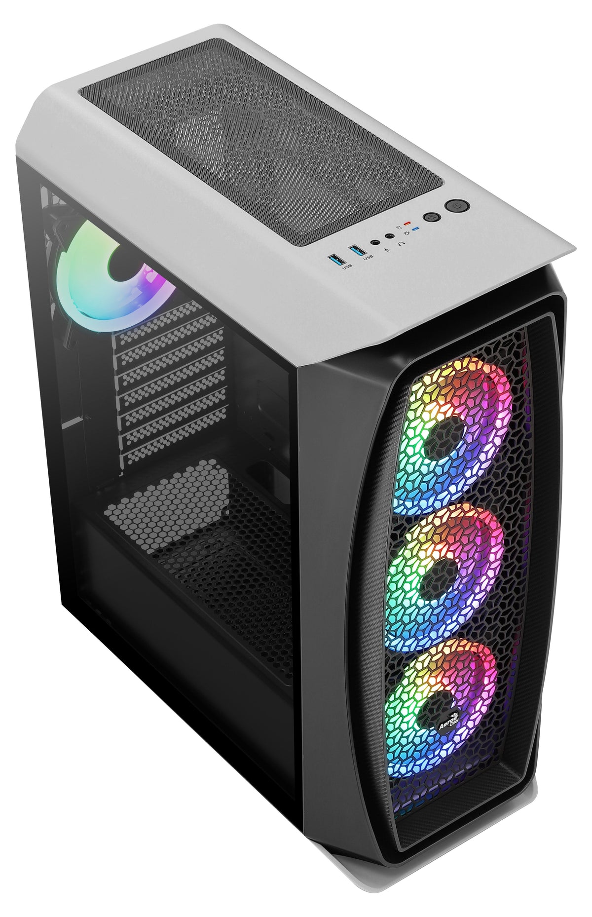 Caja Pc Aerocool Aero One Duo/ Blanca