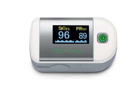EAN 4015588794568 - Medisana PM 100 oxímetro de pulso Gris, Blanco imagen 1