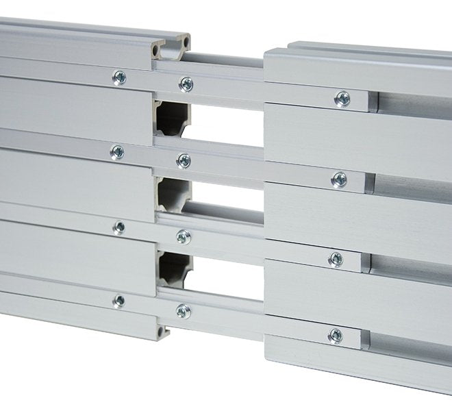 System X - Horizontal  Mounting Rail - 0.7m, Black