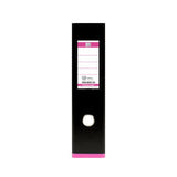 Oxford Mycolour Strong-Line Archivador Negro Plástico 8,0 Cm Din A4, 1 Unidades