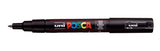 Posca Marcador  Pc-1m No Permanente Punta Fina 0.7mm Negro