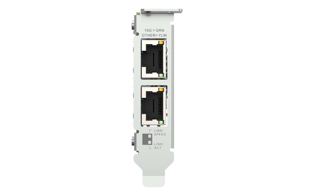 Adaptador De Red Oqnap Qxg-10g2t Pcie 10 Gbe Rj45 X2