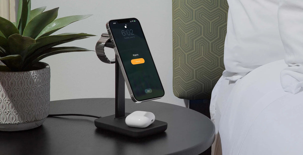 EAN 0811370024110 - Twelve South HiRise 3 Auriculares, Smartphone, Reloj inteligente Negro USB Cargador inalámbrico Interior imagen 2