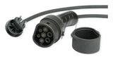 Roline Tragbares E-Auto Ladegert, T12 (Ch, Typ J) & Typ2 Stecker, 1-Phasig, Mode 2, 10 A, 2,3 Kw, 5 M