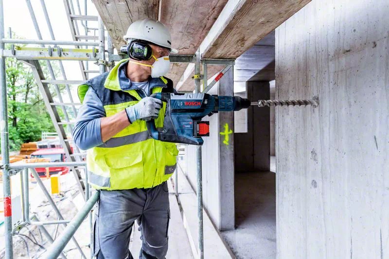 Bosch Professional Martillo Perforador A Bateria Biturbo Sds Max Gbh 18v 45 C 2x Bateria Procore18v 12.0ah 0611913002