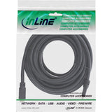 Cable Hdmi Inline Con Ethernet Macho A Macho Negro 5m
