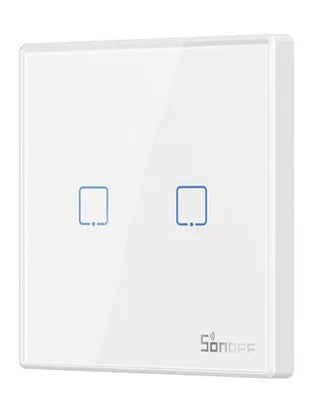 Sonoff T2 2c Wifi + Rf 433 - Interruptor Táctil Inteligente