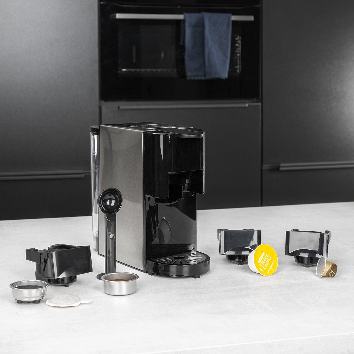 Cafetera Princess 01.249450.01.001  Multicápsula 4 En 1