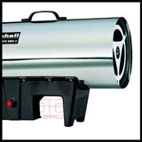 EAN 4006825641851 - Einhell GE-HG 18/370 Niro Li-Solo D/AT Pistola de aire caliente Negro, Acero inoxidable imagen 3
