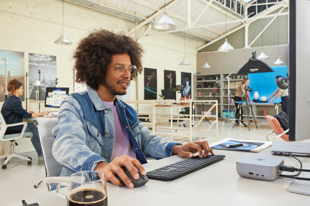 Teclado Español Hp Inalámbrico De Modo Dual 975