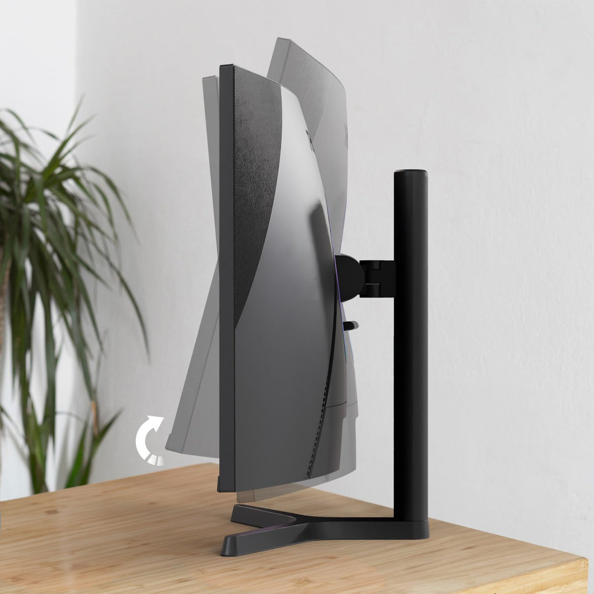 Lcd Monitor Thomson 34 " 3440 X 1440 Pixels Ultrawide Quad Hd Lcd Curved M34qg7y14c