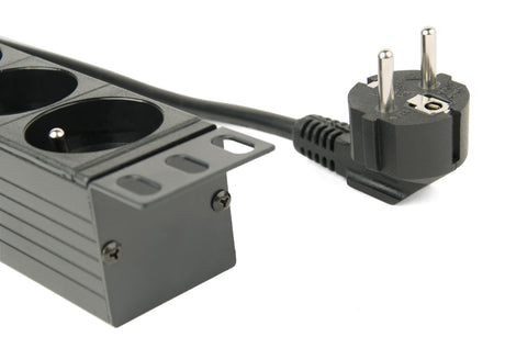 EAN 8716309116817 - Gembird EG-PDU-014-F unidad de distribución de energía (PDU) 8 salidas AC 1U Negro imagen 5