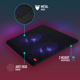 EAN 8435430617689 - NGS Jetstand almohadilla fría 39,6 cm (15.6") 1000 RPM Negro imagen 3