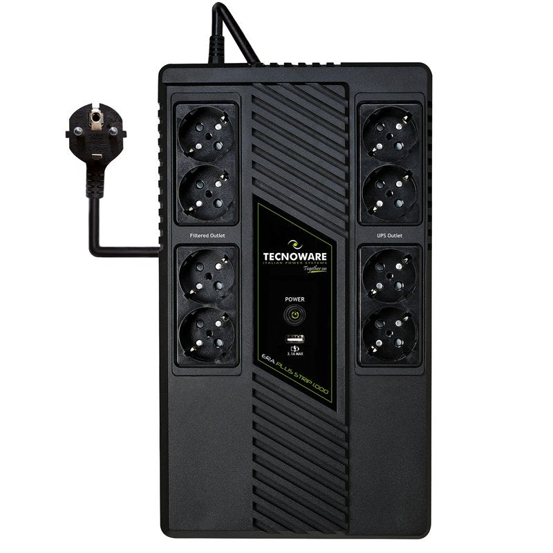 EAN 8026475176363 - Tecnoware Era Plus Strip 1000 sistema de alimentación ininterrumpida (UPS) Línea interactiva 1 kVA 700 W  imagen 2