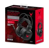 Omega Varr Casco Pro-Gaming Luz Led 7 Colores Mic Vh6020b Usb+Mini Jack