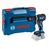 Taladro Percutor  Bosch Professional  Inalámbrico Gsb 18v-90 C Professional Solo, 18 Voltios Azul/Negro, Sin Batería Ni Cargador, En L-Boxx 06019k6102