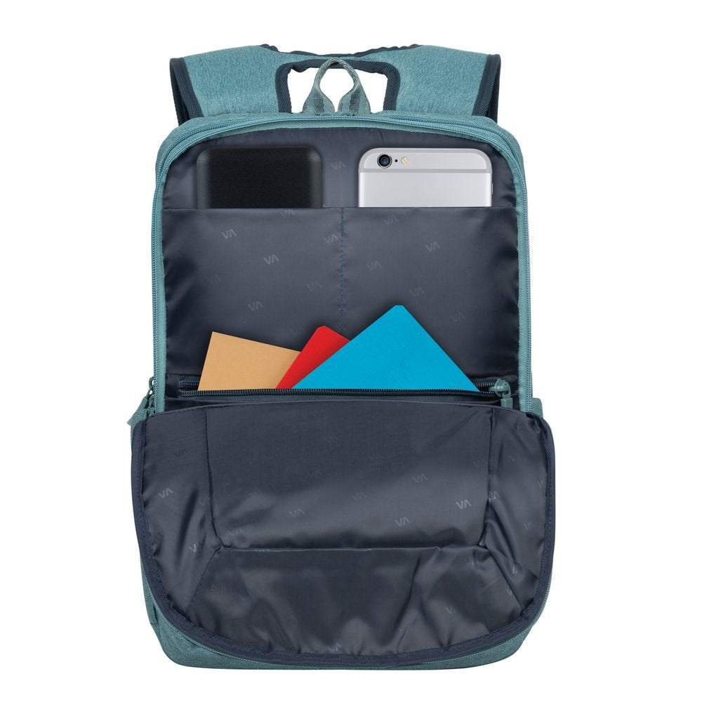 Rivacase Suzuka 7760 Mochila 15.6"  Color Aguamarina Poliéster