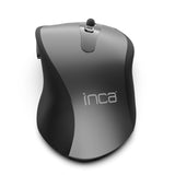 Inca Iwm-505 Ratón Mano Derecha Rf Inalámbrico Óptico 1600 Dpi