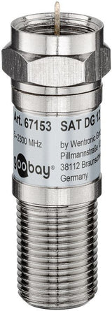 Sat Attenuator 12db - 5-2300 Mhz, Attenuation Value: 12 Db