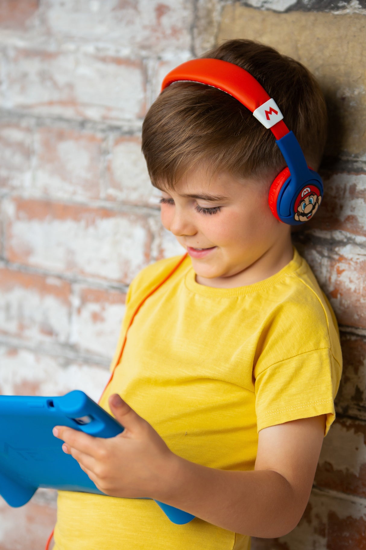 Auriculares Infantiles Otl Super Mario/ Jack 3.5/ Azules