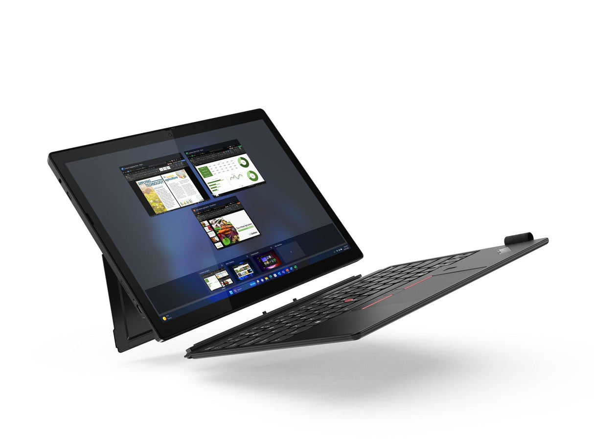Lenovo Thinkpad X12 Detachable Gen 2 21lk Tableta Con Teclado Desmontable Intel Core Ultra 7 164u / Hasta 4.8 Ghz Vpro Enterprise Win 11 Pro Intel Graphics 16 Gb Ram 512 Gb Ssd Tcg Opal Encryption 2 Nvme 12.3" Ips Pantalla Táctil 1920