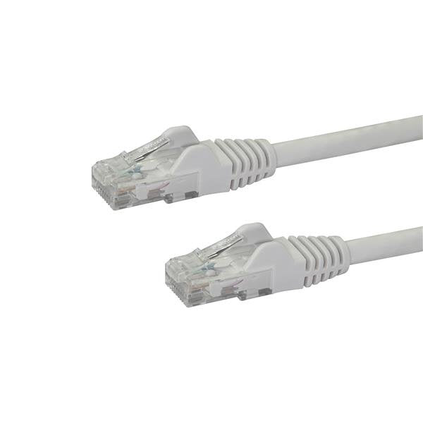 Cable 10m Blanco Red Gigabit   Cabl  Cat6 Ethernet Rj45 Snagless