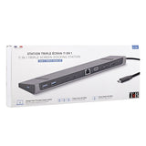 EAN 3303170111697 - T'nB DSMST12 base para portátil y replicador de puertos Alámbrico USB 3.2 Gen 1 (3.1 Gen 1) Type-C Negro imagen 6