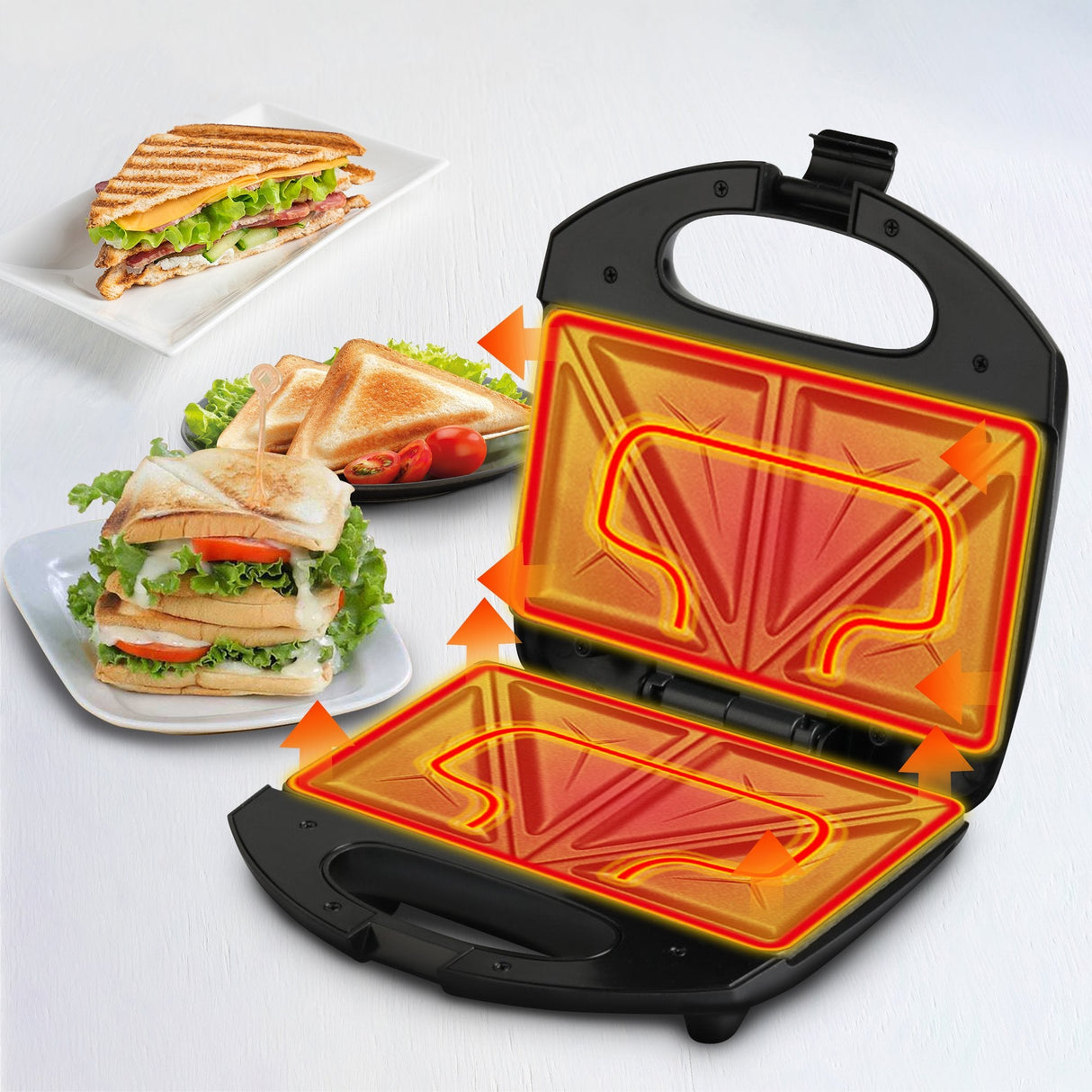 Extralink Smart Life Sandwich Maker Sj-22, 750w