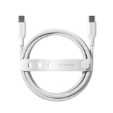 EAN 5715685027666 - PanzerGlass empower by ® Racing 240W USB-C to USB-C Cable | USB 2.0 | 1.2M | Silver White cable USB Blanc imagen 4