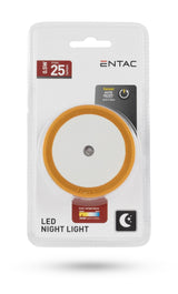 Entac Nachtlicht 0.5w Kreis Ww Naranja Dämmerungssensor
