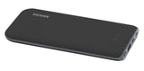 Batería Externa Con Carga Qi Denver Pbq-10001 10000mah Usb Usb Tipo-C Microusb Ventosa Para Sujeción Del Teléfono