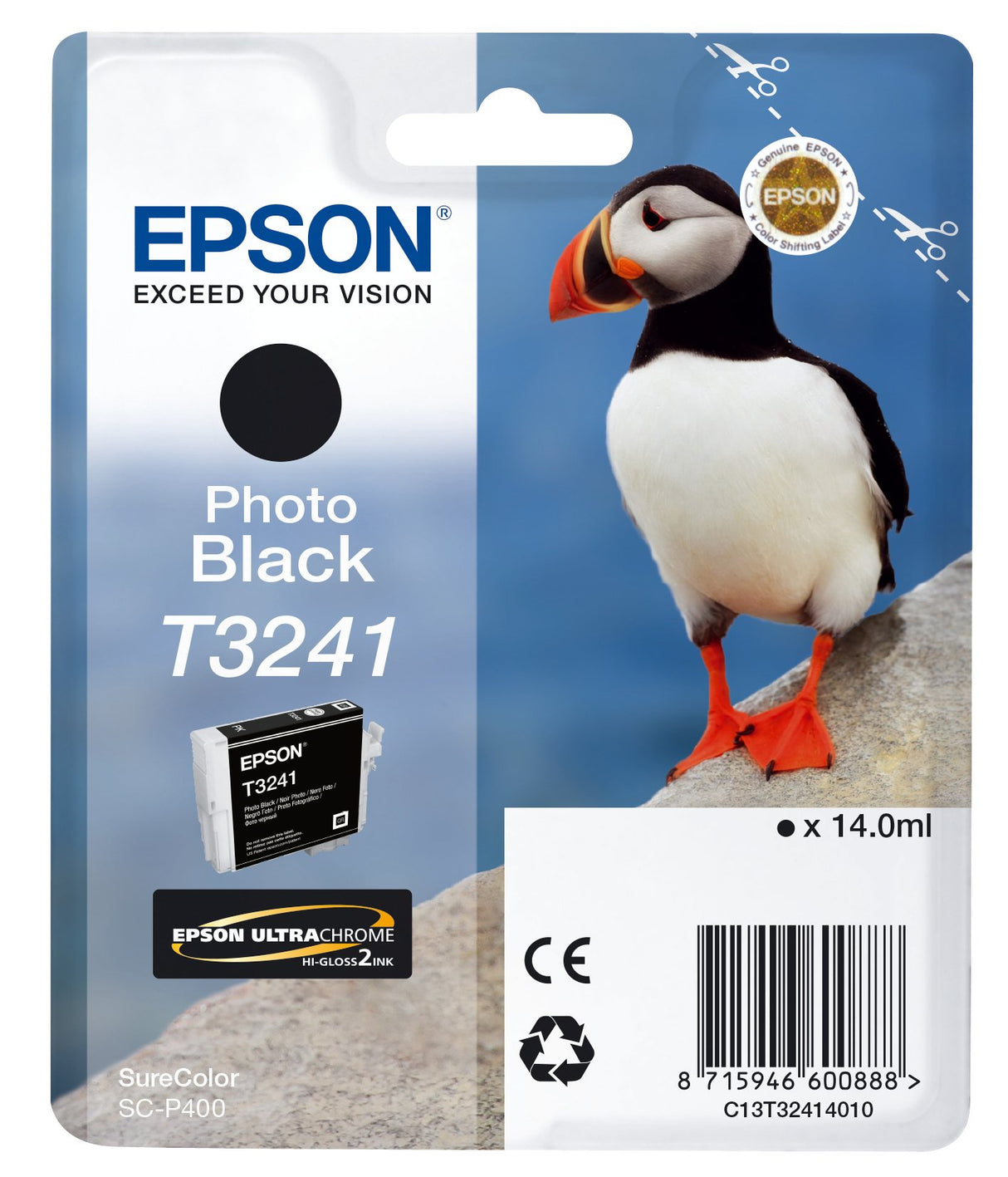 EAN 8715946600888 - Epson T3241 cartucho de tinta 1 pieza(s) Original Foto negro imagen 1