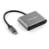 EAN 0065030884433 - StarTech.com CDP2DPHD Adaptador gráfico USB 3840 x 2160 Pixeles Negro, Gris imagen 1