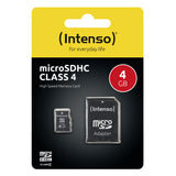 Intenso 3403450 Micro Sd Clase 4 4gb C/Adapt